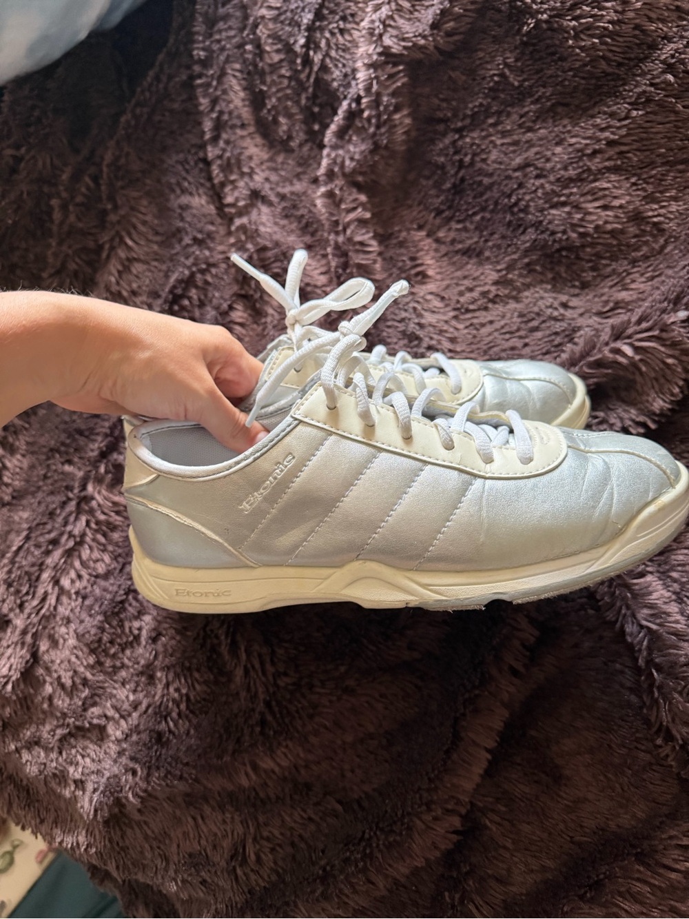 vintage Etonic silver bowling shoes Women’s Size 8